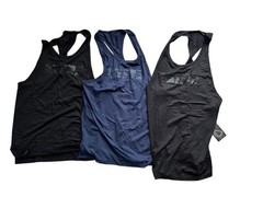 TLF Take Life Further Men’s Drop Tank Tops Stringers Gym Tee Lot Of 3 S Small