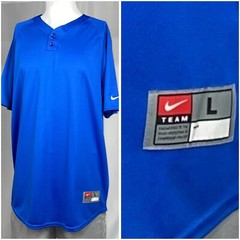 Nike Therma Fit Large Royal Blue Pullover Jersey Shirt Brand New With Tags NWT