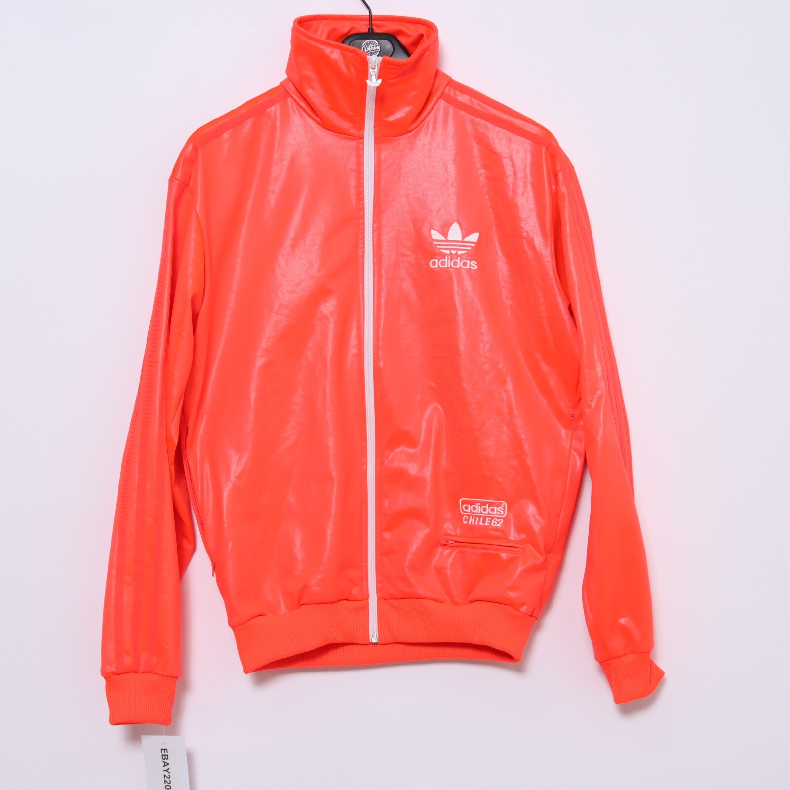 Adidas Chile62 Track Top Orange Fluo Unisex Polyester M Regular gallery