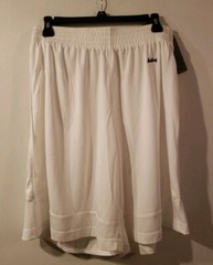 EASTBAY MENS EVAPOR BASKETBALL SHORTS – SIZE Medium White NWT