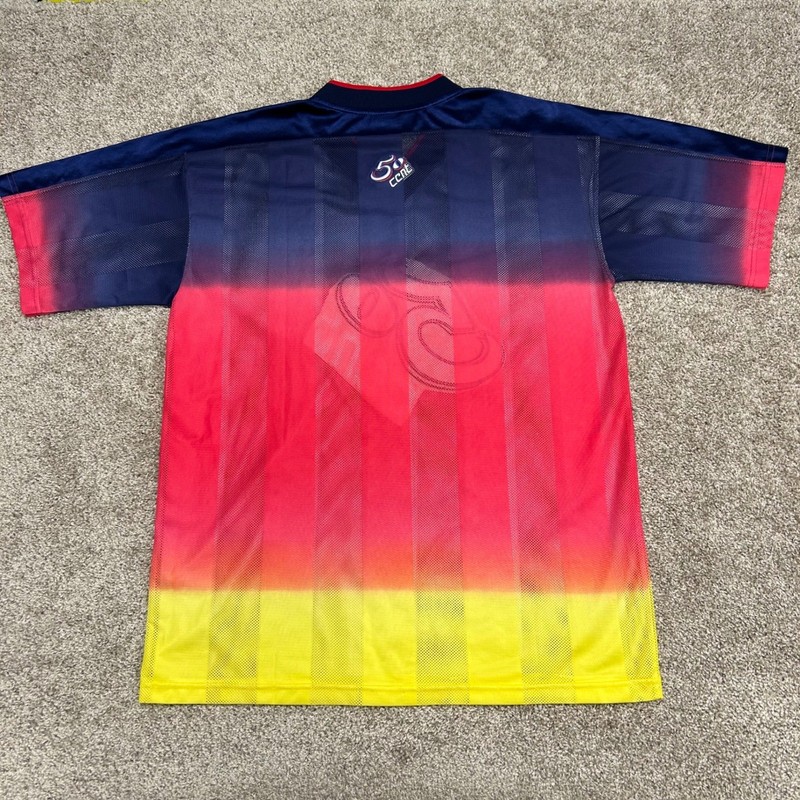 Vintage 50 Cent Jersey Multicolor Hip Hop y2k NO SIZE TAG (Large) Mesh Sewn gallery