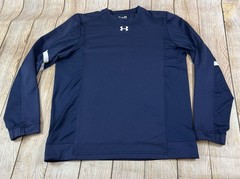 Mens Under Armour Loose All Season Gear Longsleeve Shirt Blue Size Large