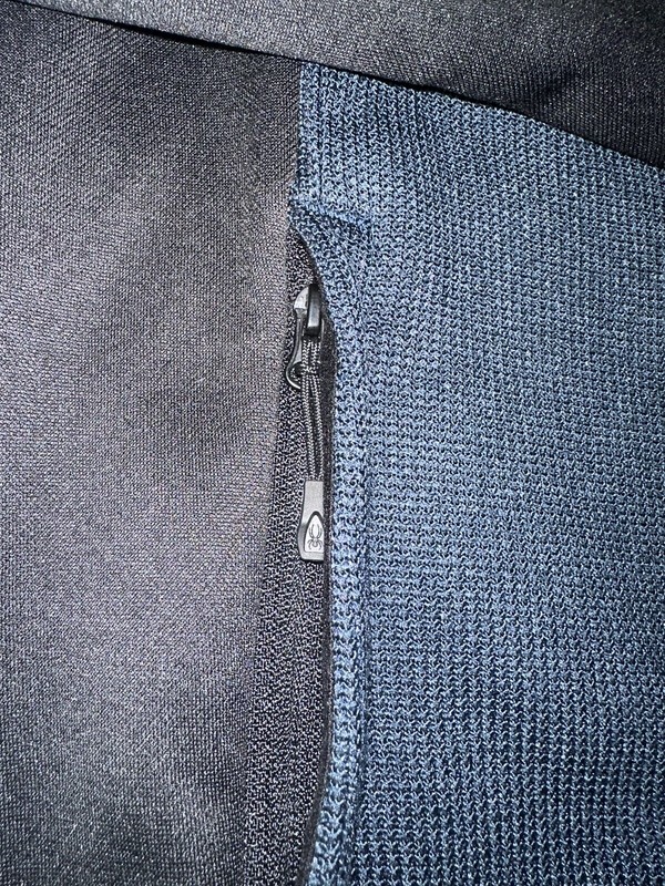 Spyder Frontier 1/4 Zip Pullover - Men’s Small Navy w/ Black Stretch Panels gallery