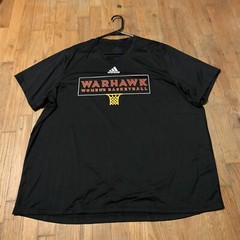 Adidas Men’s Warhawks Women’s Basketball SS Shirt Sz. 2XL NEW EK0086 Black LT