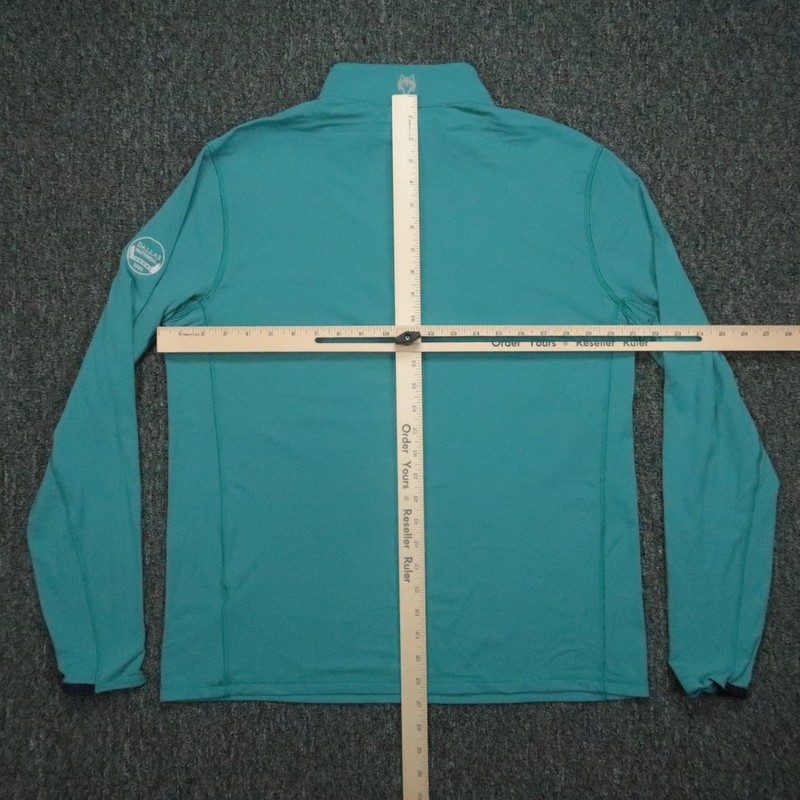 Greyson Pullover Mens Medium Blue Green Tate Quarter Zip Dallas National Golf gallery