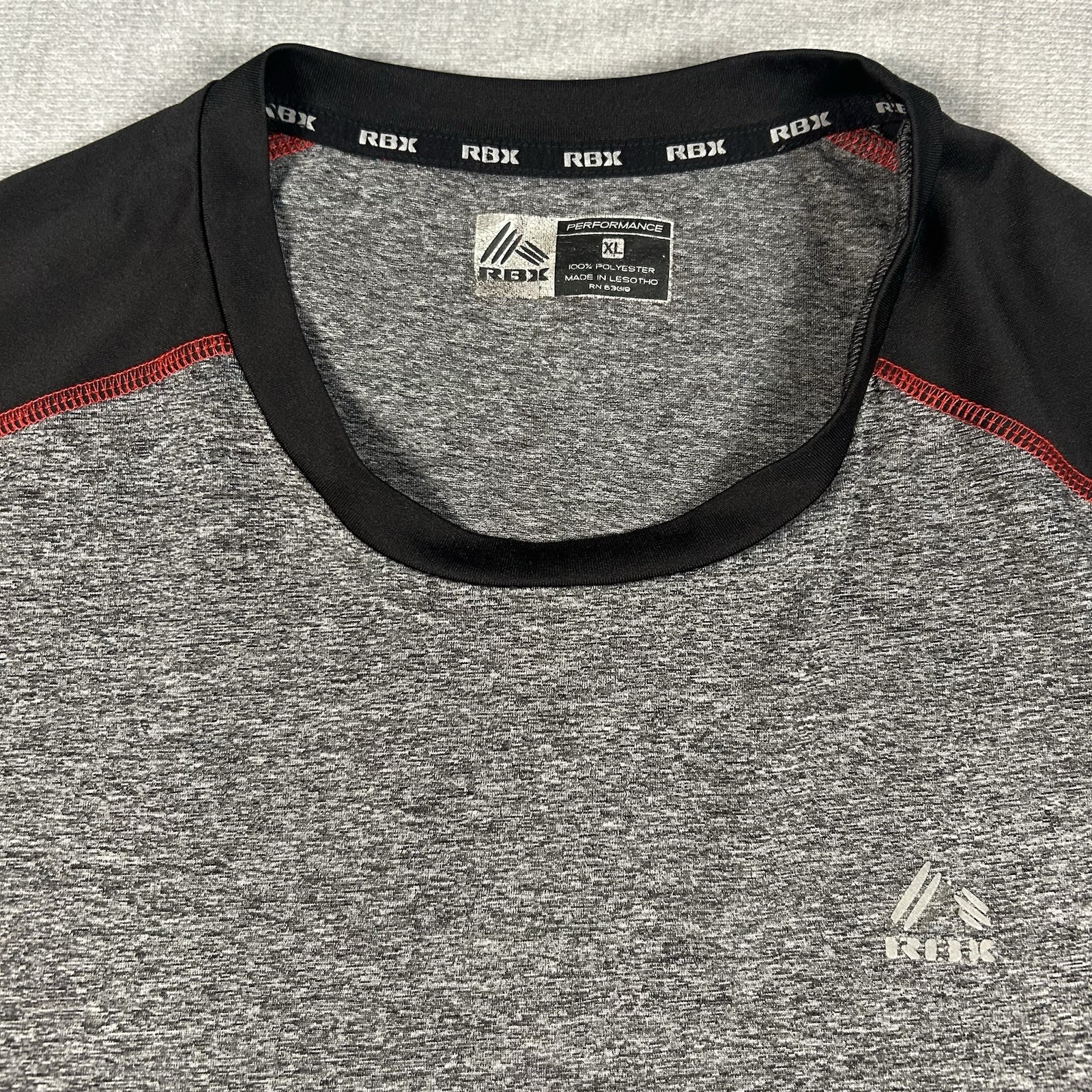 RBX Performance Men's XL X-Train Colorblock Short Sleeve Athletic T-Shirt gallery