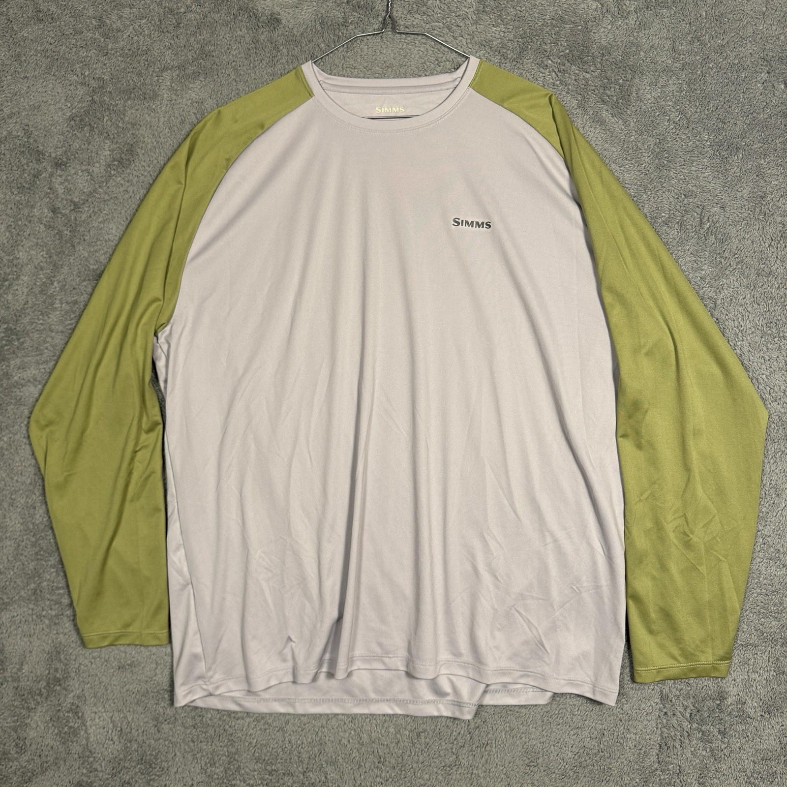 Simms SolarFlex Long Sleeve Shirt Mens XXL 2XL UPF50 Fishing Protection Wicking gallery