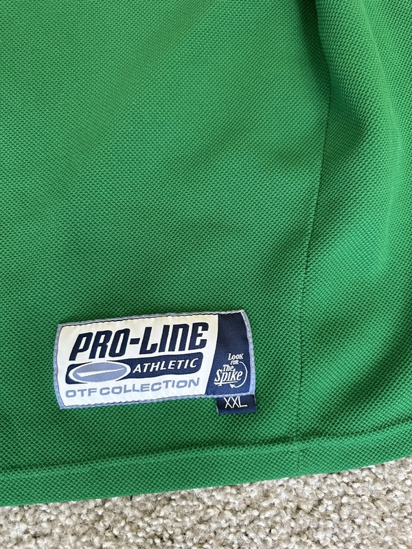 Pro Line Athletic OTF Collection Look For The Spike Green Jersey Men’s Size 2XL gallery