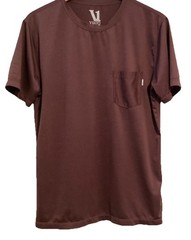 ☀️Vuori Tradewind SS Pocket Tee Shirt Oxblood V109 Men’s Medium Free Shp EUC!