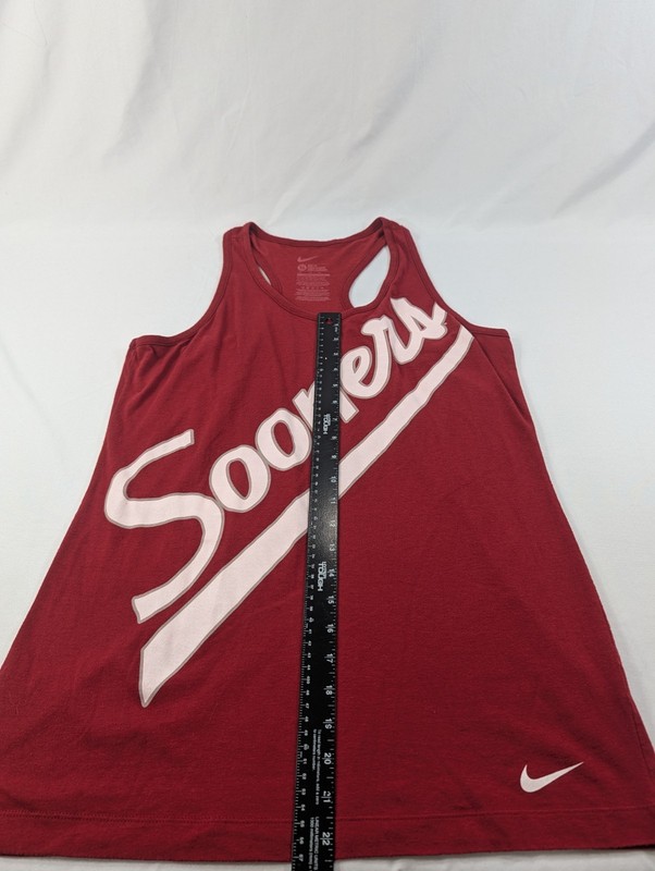 Nike Sunfit Oklahoma Sooners Weightlifting Wrestling Muscle Sleeveless Shirt XL gallery