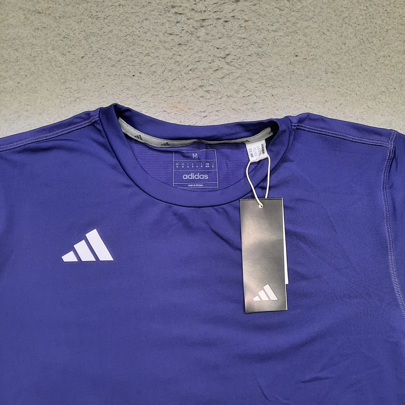Adidas Fielder's Choice 3/4 Sleeve Shirt Men's Medium Purple Baseball IS9753 gallery