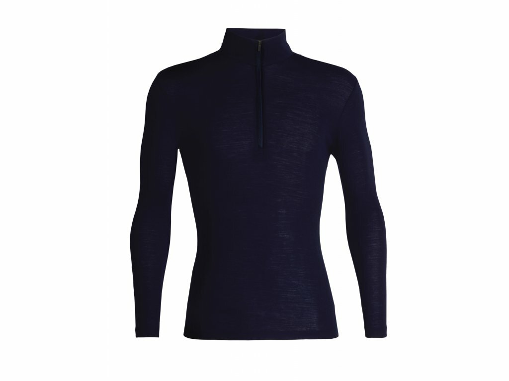 Icebreaker Merino 175 Everyday LS Half Zip Pullover (M) Midnight Navy 104484401 gallery