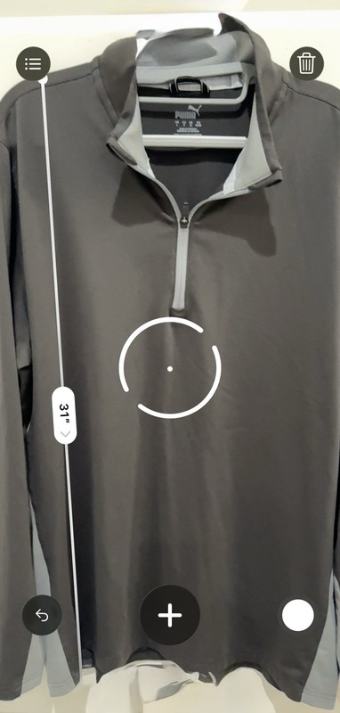 Puma quarter zip pullover dri-fit Men’s Long Sleeve Shirt Size L gallery