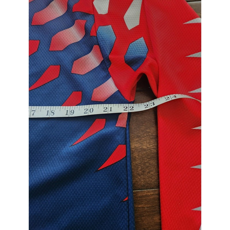Vintage 90s Fila Goalie Soccer Jersey Claw Pattern Flocked Logo Made in ltaly gallery