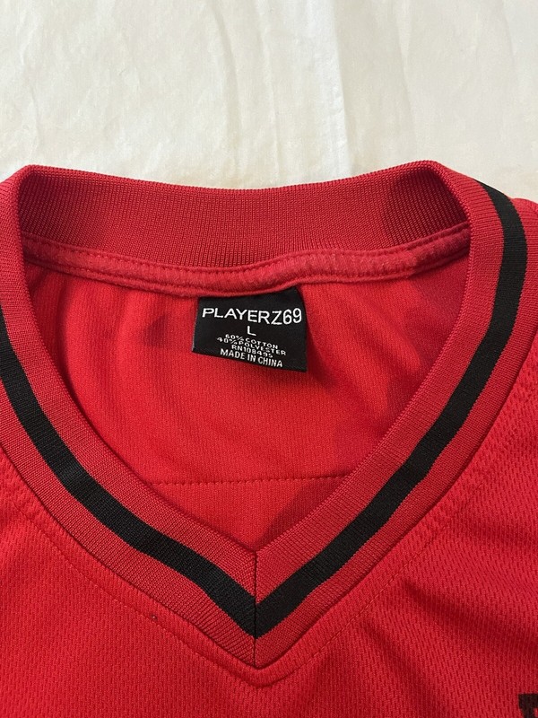 Players 69 Vintage Rare Football Large Jersey Mens Generation Hip-Hop Size Large gallery