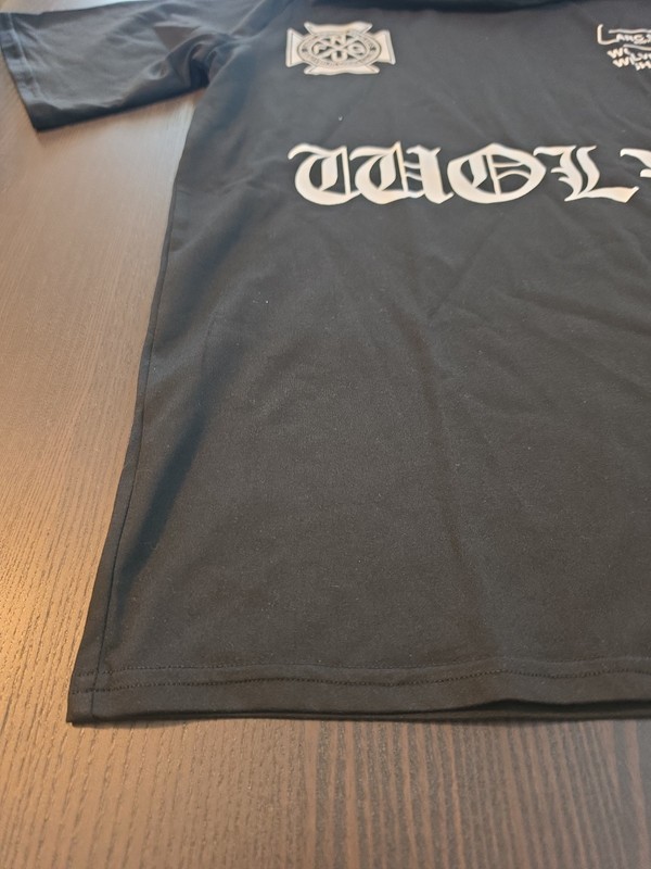 Darc Sport Forged Dry Wolf Raglan Short Sleeve Tee Black Size Medium gallery
