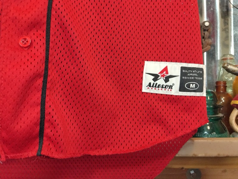 Vintage Alleson Athletic Jersey- RAGE Against The Machine Washable #7 Size M gallery