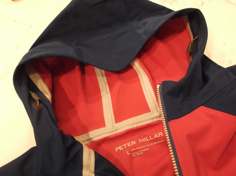 Peter Millar CROWN SPORT HYPER LIGHT LINK- HOODIE JACKET _ L - $270 gallery