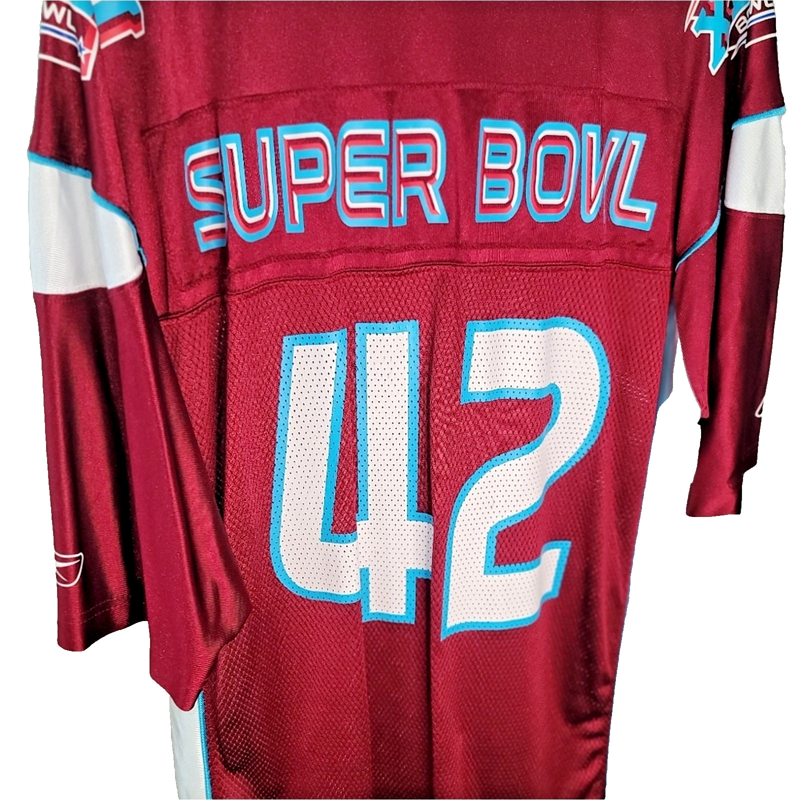 NFL Equipment Super Bowl 42 XLII Arizona Reebok Jersey Men's XL gallery