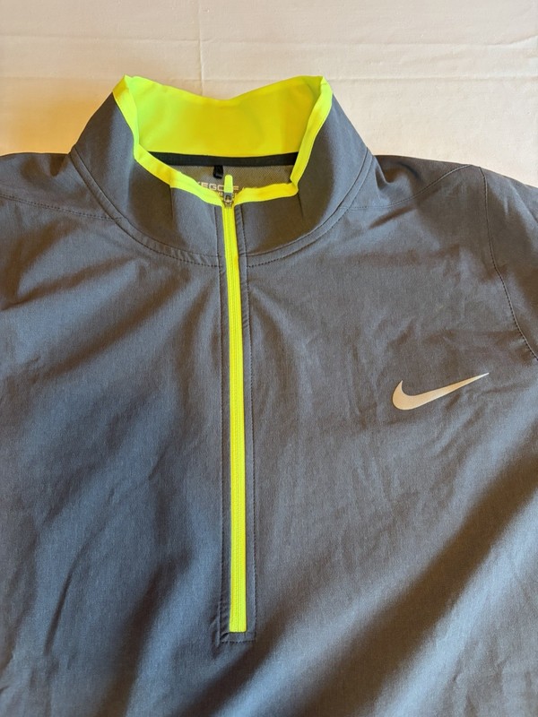 Nike Golf Tour Performance 1/4 Zip Pullover Jacket Size L Dri Fit Invesco Logo gallery