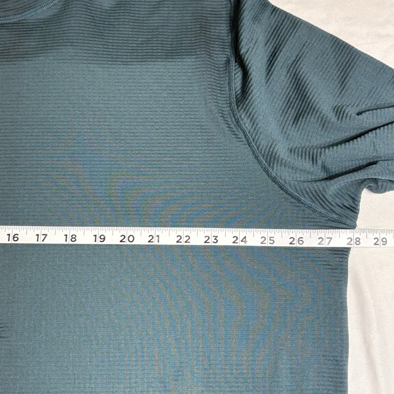 Merrell Men's Pullover Size XXL Crew Neck Long Sleeve Fleece Shirt Green Texture gallery
