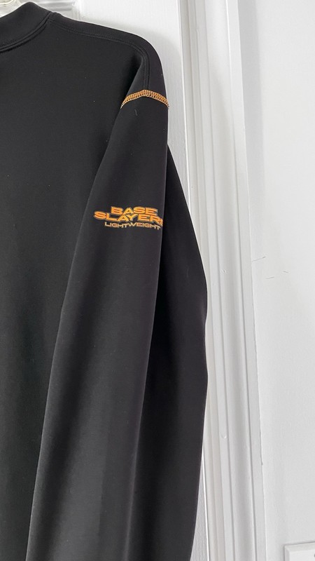 ScentLok BaseSlayers Lightweight Men's Black Orange Long Sleeve Base Layer Top gallery
