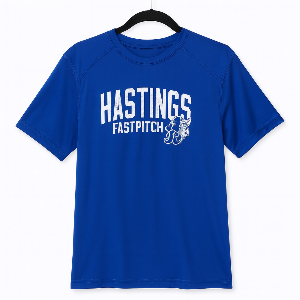 Badger Sport Hastings Fastpitch Performance athletic softball T‑Shirt – Medium