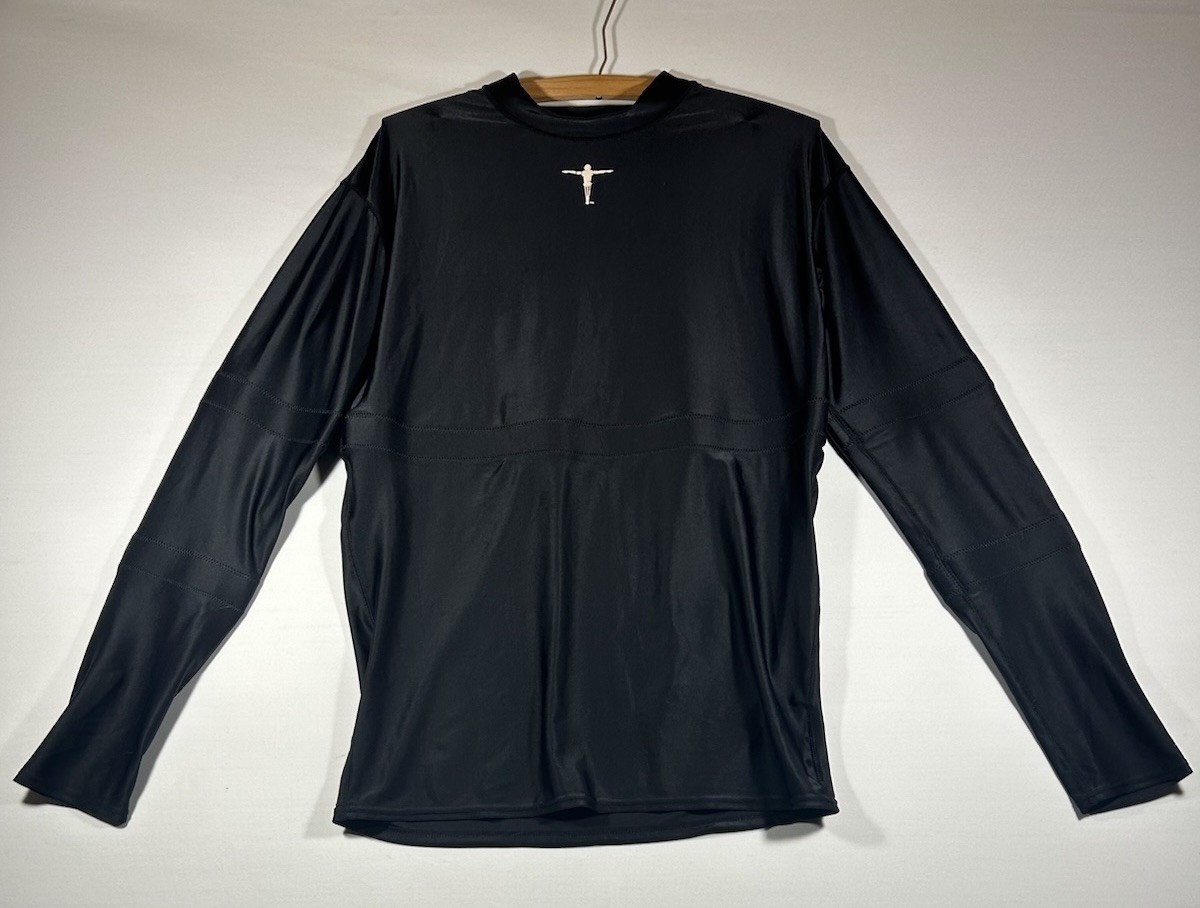 Pro Scepter Mens Large Compression Shirt Black Base Layer Athletic Training gallery