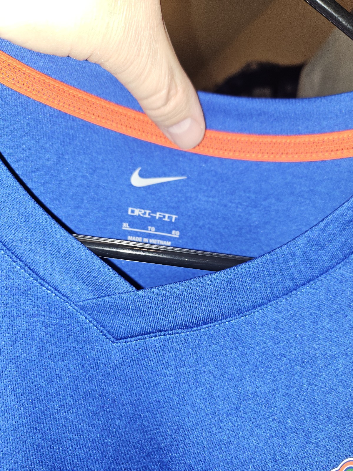 Nike Dri-Fit Long Sleeve Shirt Royal Florida Gators Game Royal XL gallery