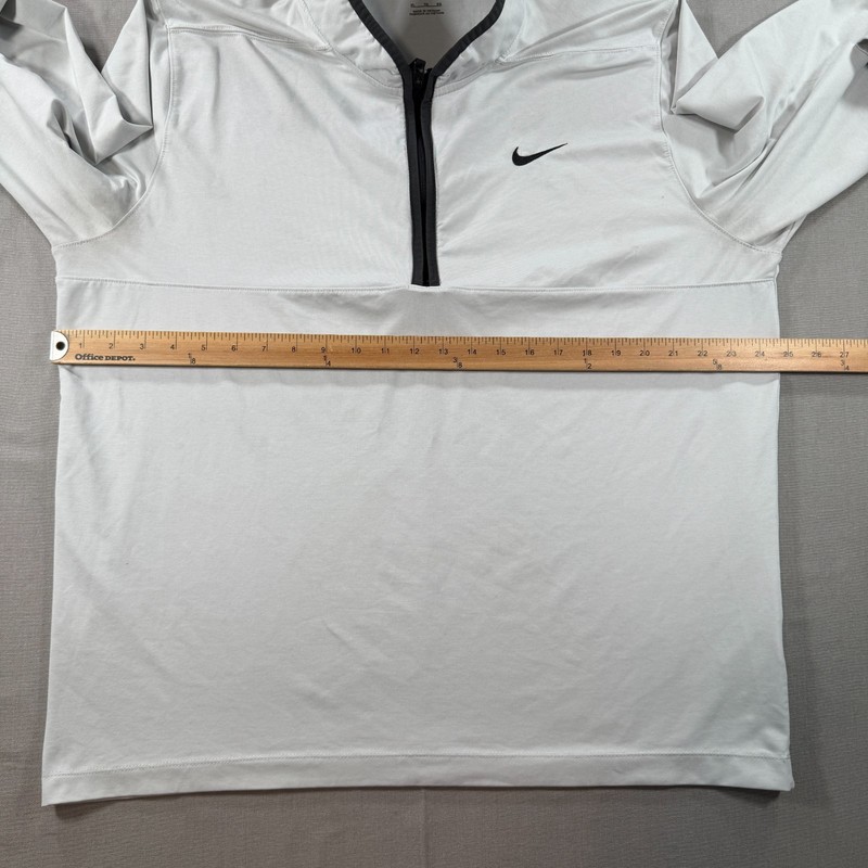 Nike Dri Fit Victory Half Zip Golf Pullover Mens XL Gray Top Quarter DH1261 gallery