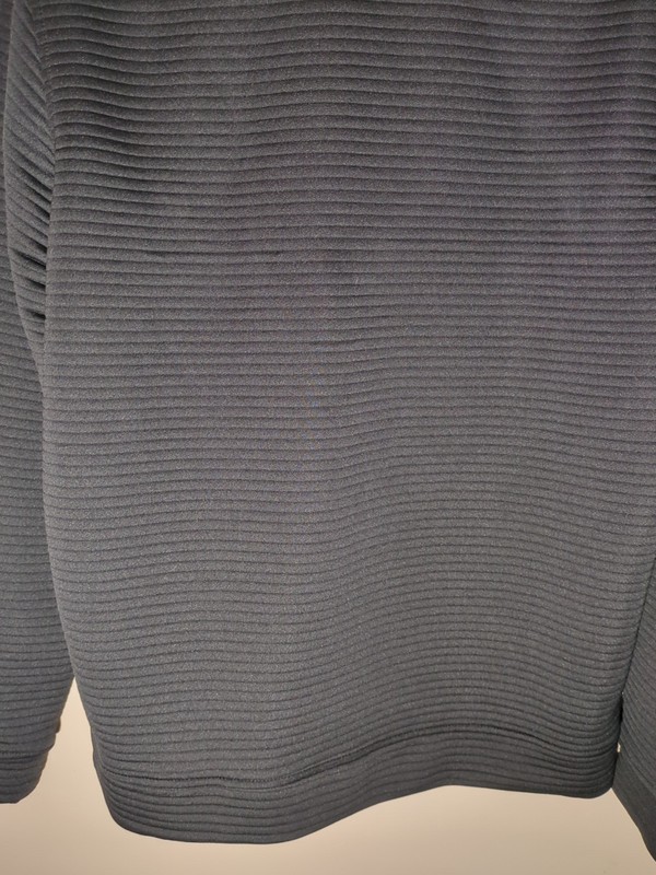 Adidas Men's Textured Black 1/4 Zip Pullover M Athleisure Active Golf Outdoors gallery
