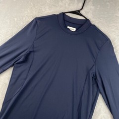 Lacoste Sport Shirt Mens XXL Blue Performance Tech Stretch Compression Training