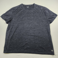 Zelos Heather Gray Athletic Performance T Shirt Mens Size XL Short Sleeve