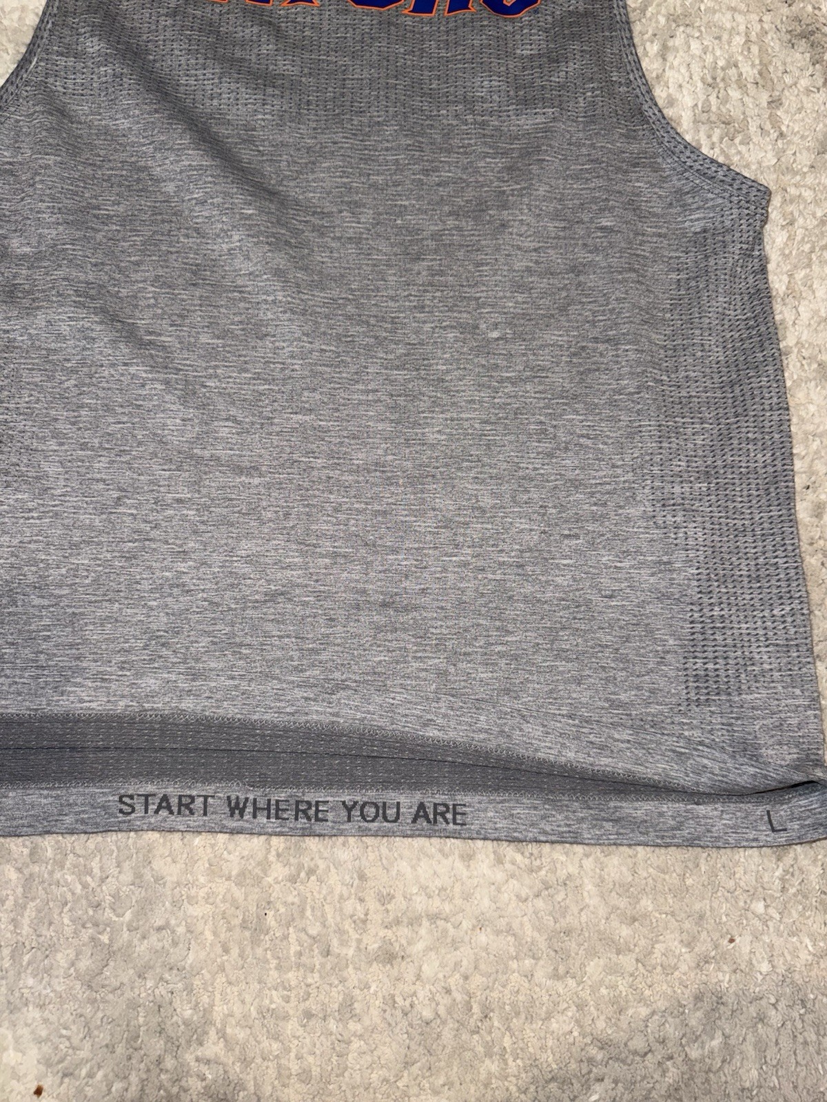 Lululemon University Of Florida Gators Sleeveless Size Large Metal Tech $95 NCAA gallery