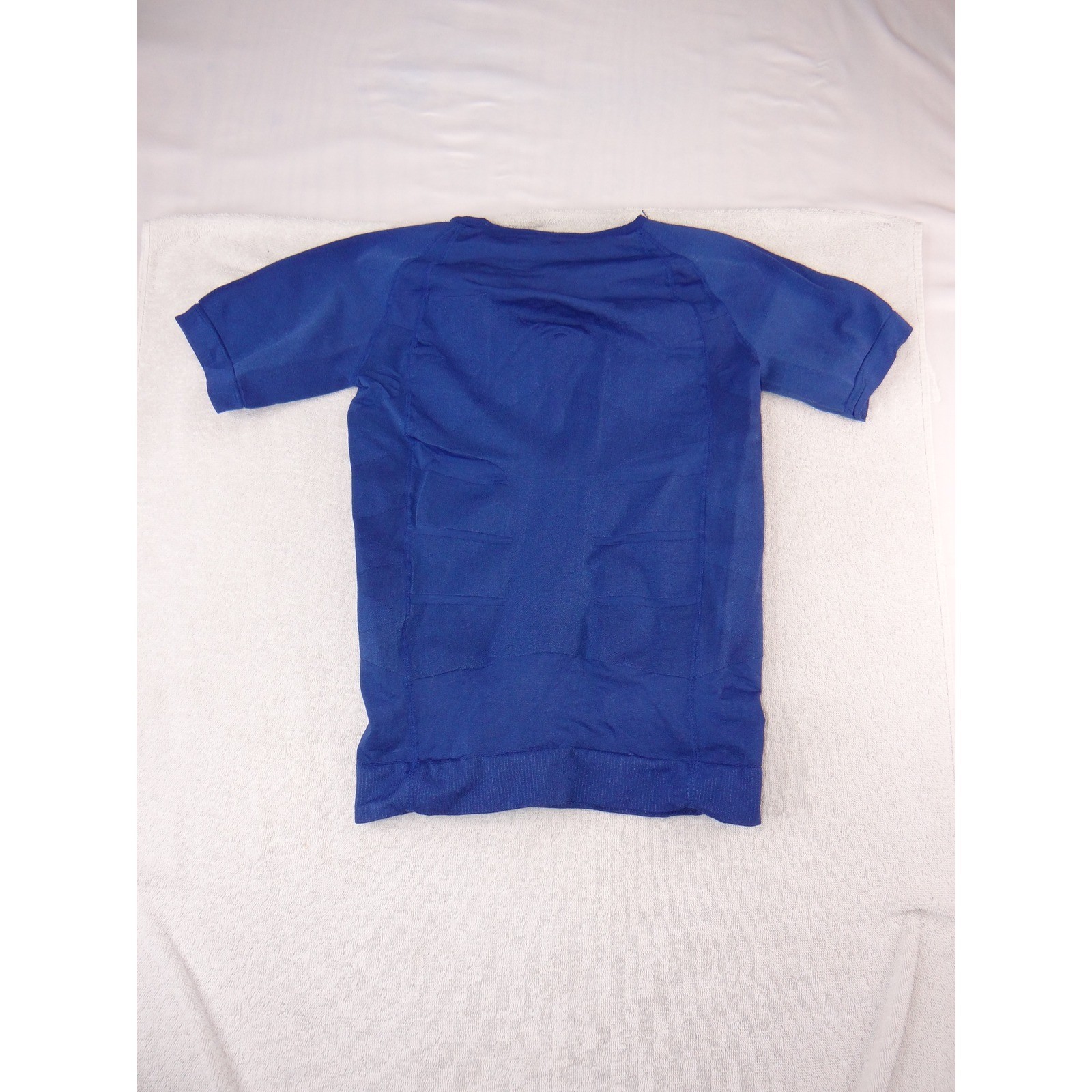 Mens Royal Blue Compression Shirt Body Sculpting Short Sleeve gallery
