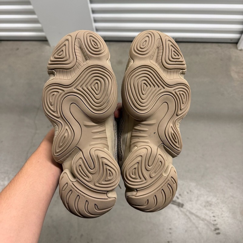 Adidas Yeezy 500 Taupe Light GX3605 Beige Running Sneakers Size 10.5 gallery
