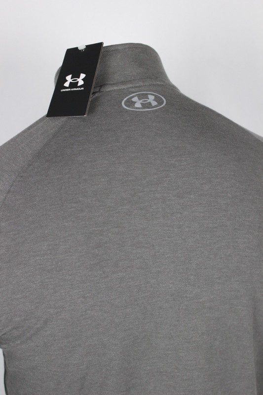 Under Armour Men's Pullover All Day 1/4 Zip Lightweight S Small Gray UM8614 187H gallery