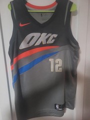 Steven Adams #12 Jersey OKC Thunder NBA Swingman Size 48 Large