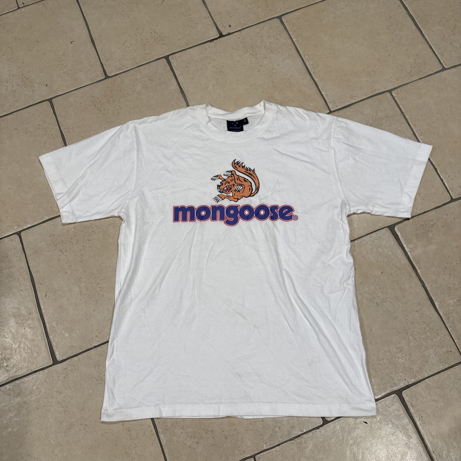 MONGOOSE BMX RACING Old School ShortSleeve Tee MEN'S Shirt Sz Medium gallery