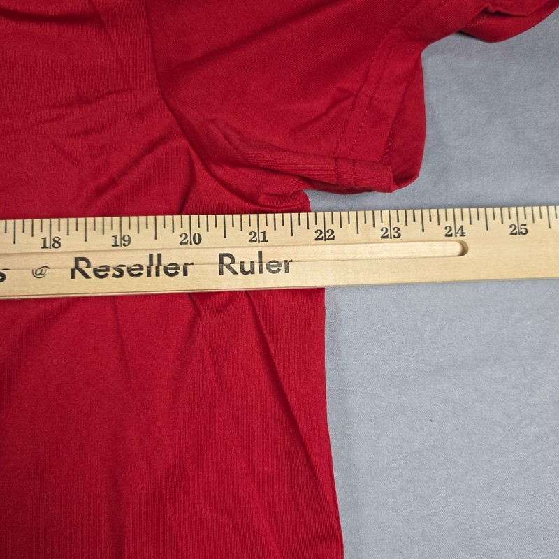Spyder Active Shirt Men's Size XL Red Short Sleeve Performance gallery