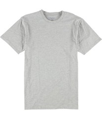 BLUE ICE Mens Stretch Basic T-Shirt, Grey, Large
