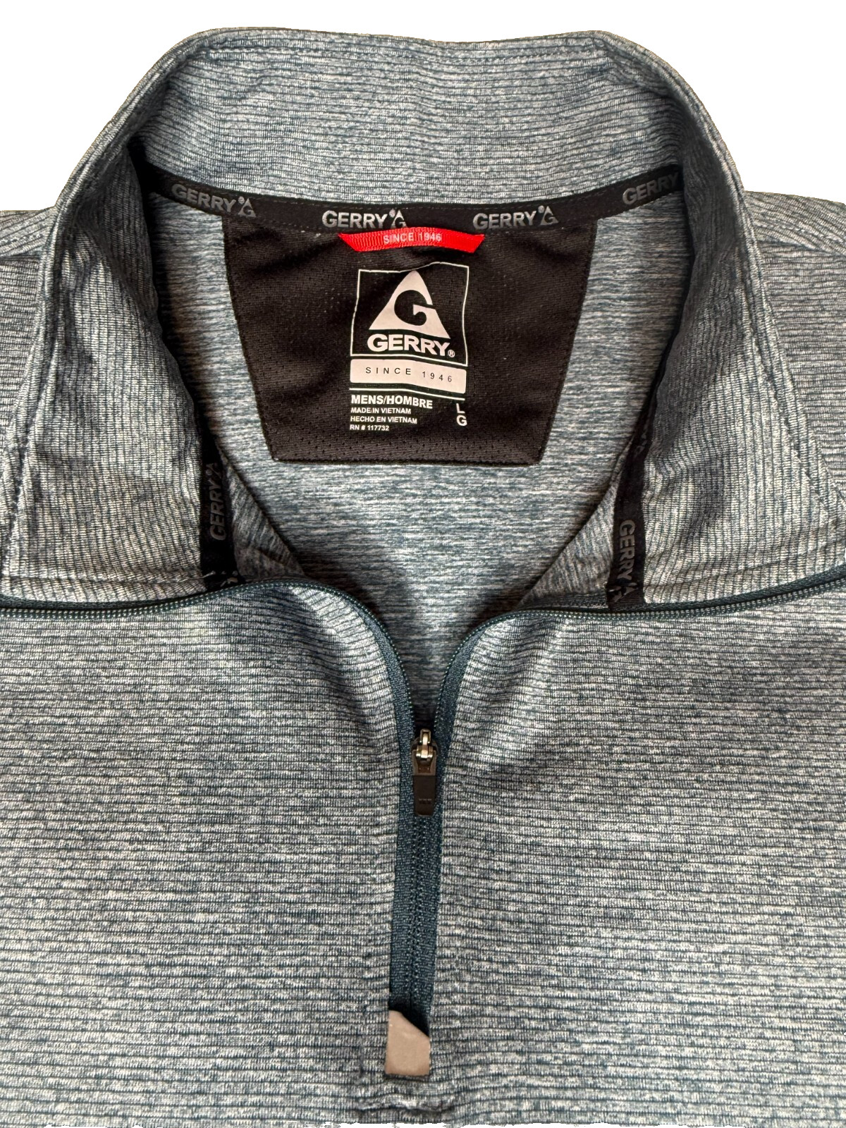 Gerry Men's Active 1/4 Zip Lightweight Layer, size L / G NWOT gallery