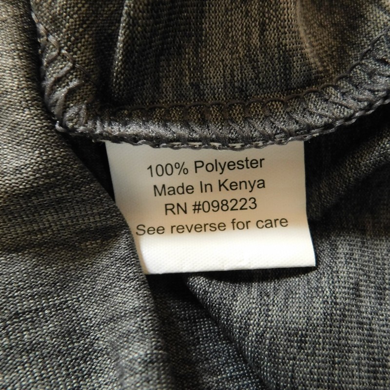BCG Pullover 1/4 Zip Activewear Charcoal Gray L/S Thumb Holes Jersey Knit Mens L gallery