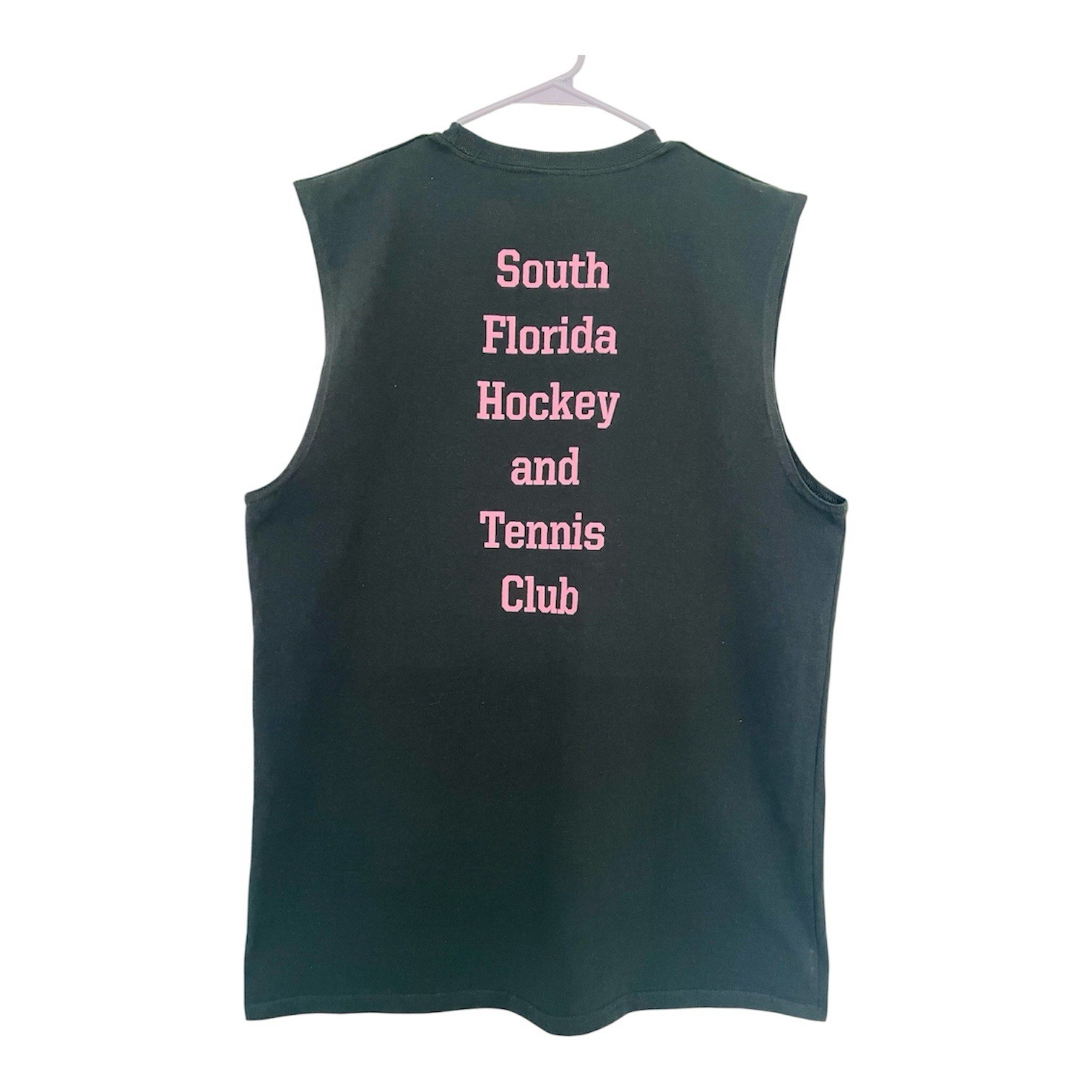 New Men's Tank Top L South Florida Hockey & Tennis Club Cotton Sleeveless gallery
