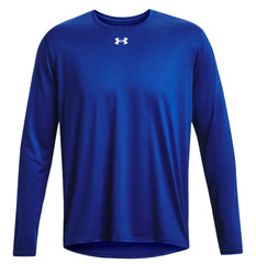 Men’s Under Armour Team Tech Long Sleeve T-Shirt 1376843 Royal Blue NEW w Tags