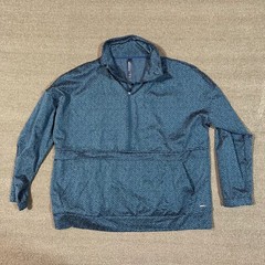 Mondetta 1/2 Zip Pullover Long Sleeve Athletic Shirt XL Mens Blue [k139]
