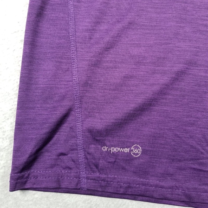 Russell T Shirt Mens 3XL XXXL Purple Dri-Power 360 Training Fit Active Tee Gym gallery
