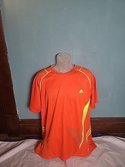 Adidas Men’s Tiro 24 Soccer Jersey Orange/Yellow Blank Men’s XL