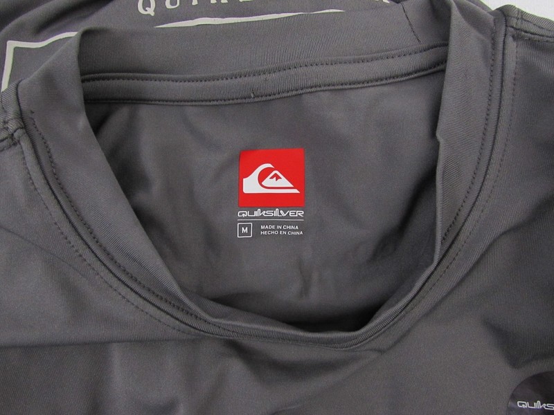 Quiksilver Men’s QSM15LS107 Steel Gray Long Sleeve UPF50 Quick Dry Shirt NWT. gallery