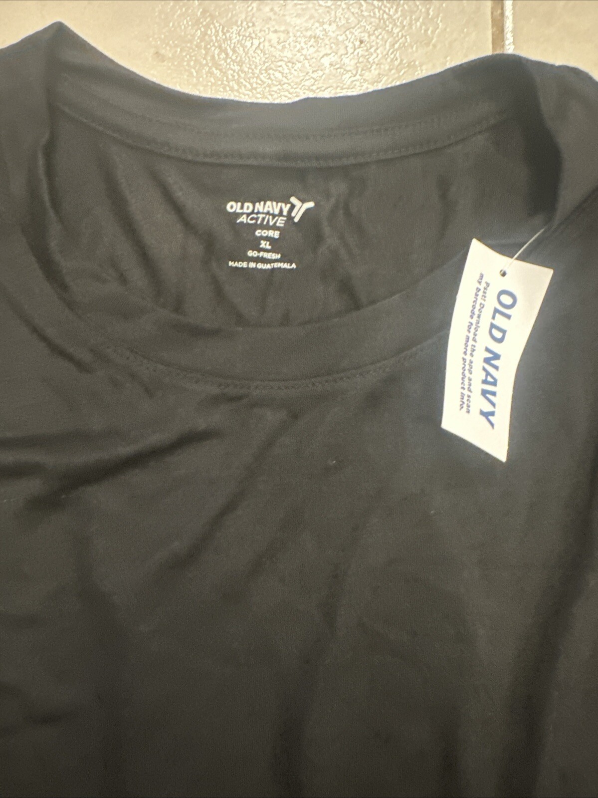 Old Navy Go-fresh Active Long Sleeve Shirt Mens XL Black gallery